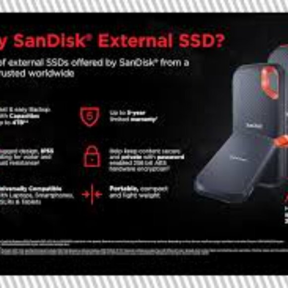 Sandisk eXtreme Pro 4TB Portable SSD - Picture 4 of 5